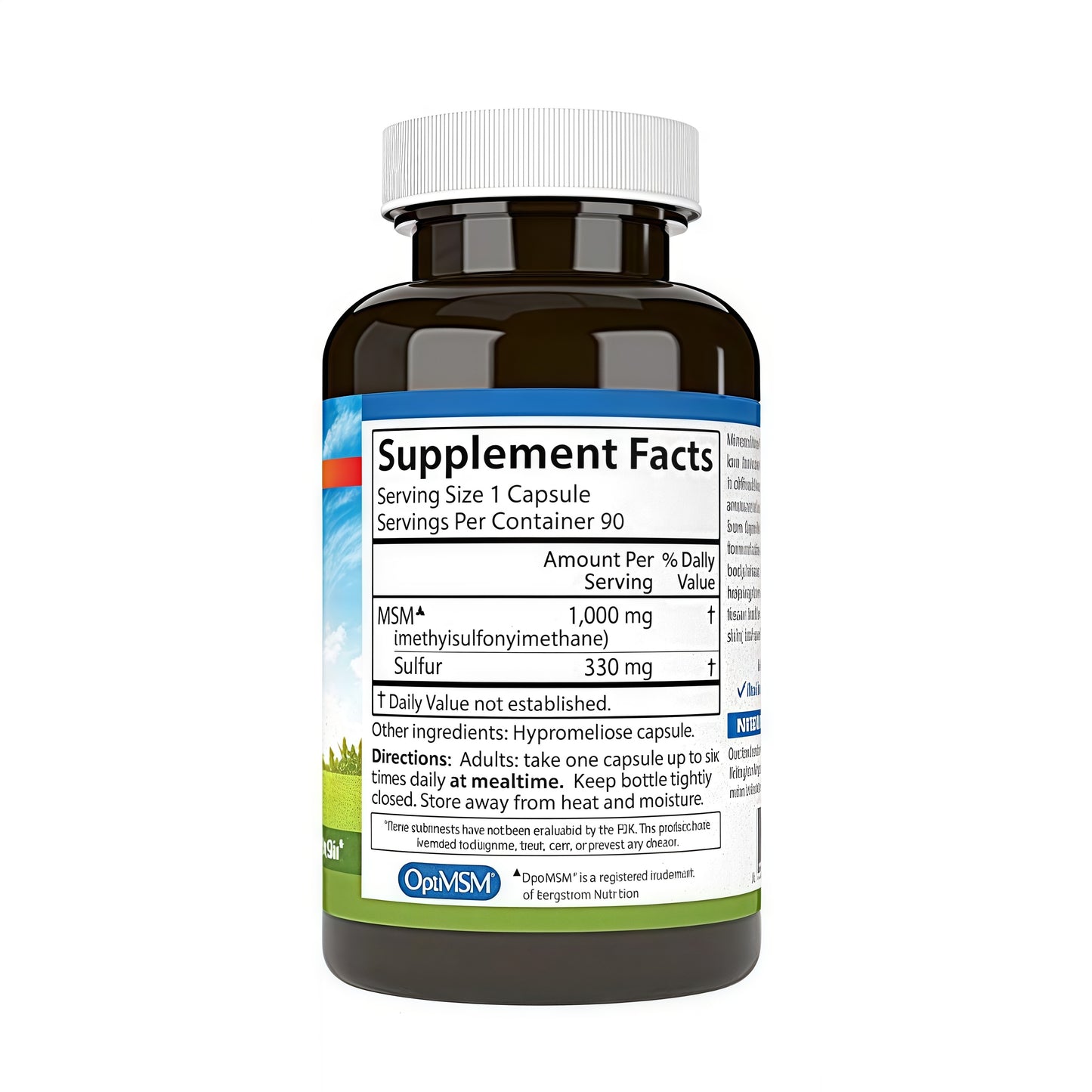 Carlson - M-S-M Sulfur Joint Function 300 Vegetarian Capsules